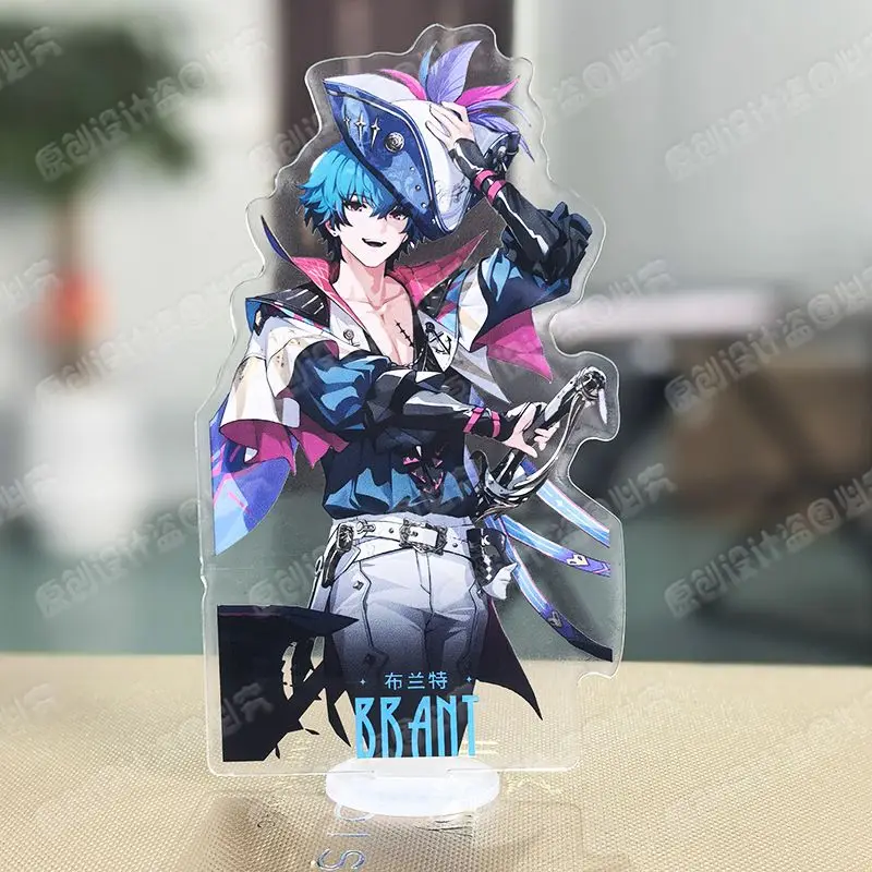Game Wuthering Waves Anime Figure Acrylic Stand Model Plate Desk Decor Standing Sign Desktop Fans 15cm