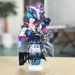 Game Wuthering Waves Anime Figure Acrylic Stand Model Plate Desk Decor Standing Sign Desktop Fans 15cm