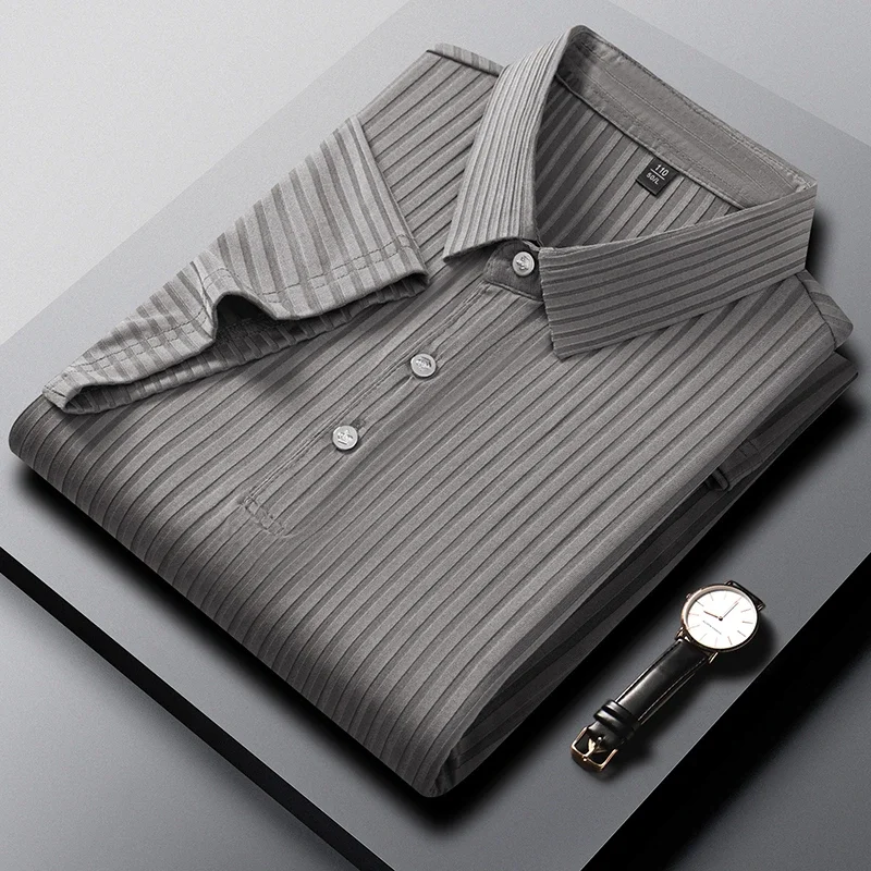NONE Polo Shirt Striped 4