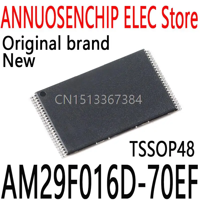 50PCS New and Original AM29F016D AM29F016 TSSOP48 AM29F016D-70EF