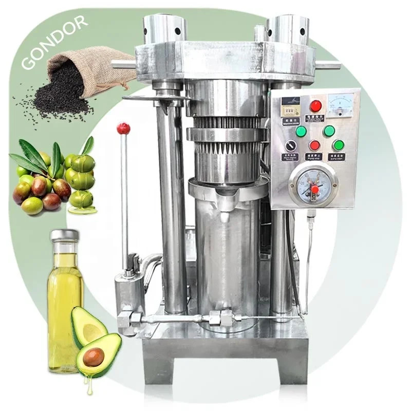 

Sesame Cocoa Butter Presser Commercial Hydraulic Press Olive Avocado Oil Cold Extraction Machine from Italy