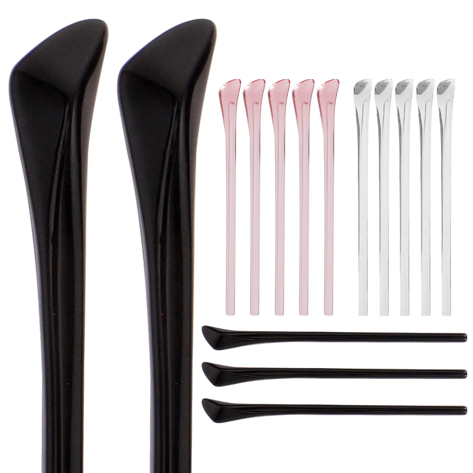 15Pcs Anti-Slip Glasses Ear Grips High-Class Flexible Retainers for Running Swimming Gym Outdoors Eyeglass Arm Covers Temple