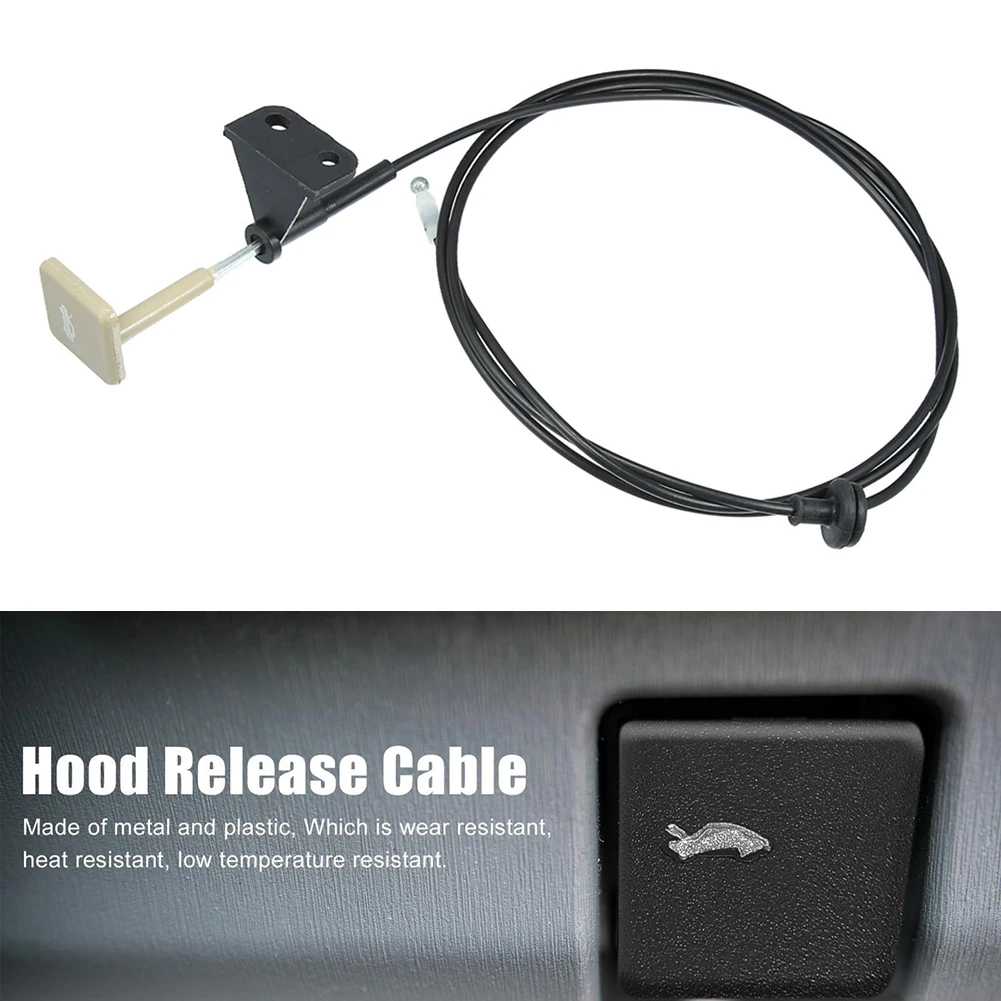 Car Bonnet Wire Release Cable With Handle Front Hood Latch Lock Release Cable 74130SNAA01 For Honda For Civic 2006-2011