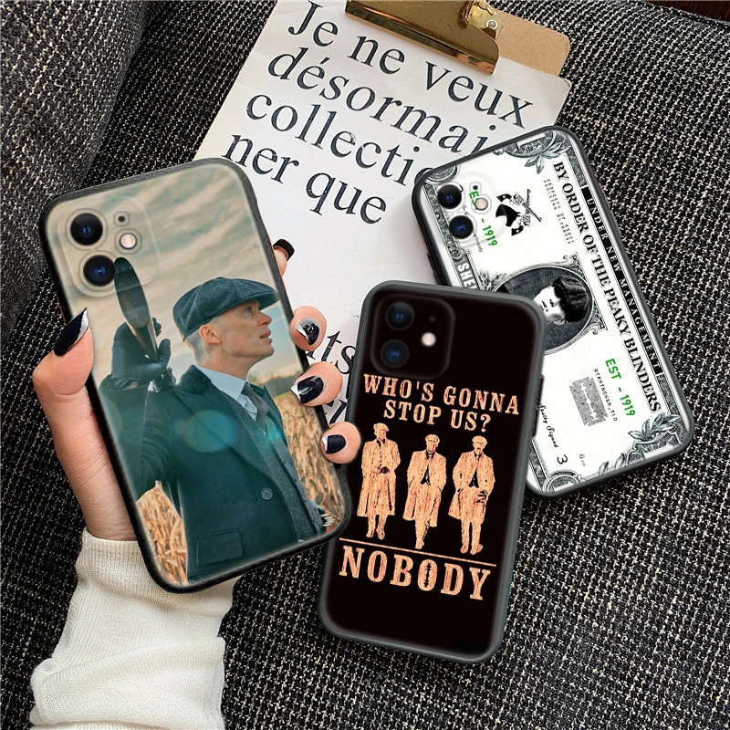 P-Peaky B-Blinders Fashion Soft Silicone Case for Samsung S9 Plus S10 S10E S20 Fe Lite S21 S22 S23 S30 Ultra