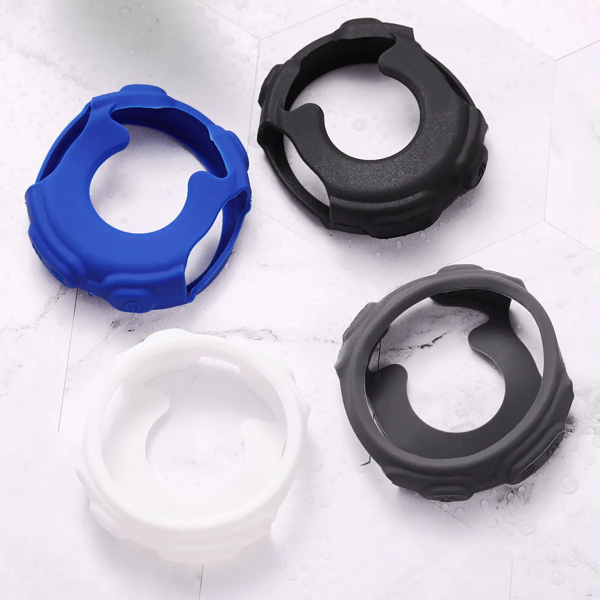 Funda protectora de silicona para reloj, resistente a golpes, delgada y ligera, Compatible con Garmin Forerunner 235 735xt, 4 Uds.