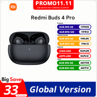 Xiaomi Redmi Buds 4 Pro Bluetooth Headphones, TWS, Noise Canceling, 3 Microphones