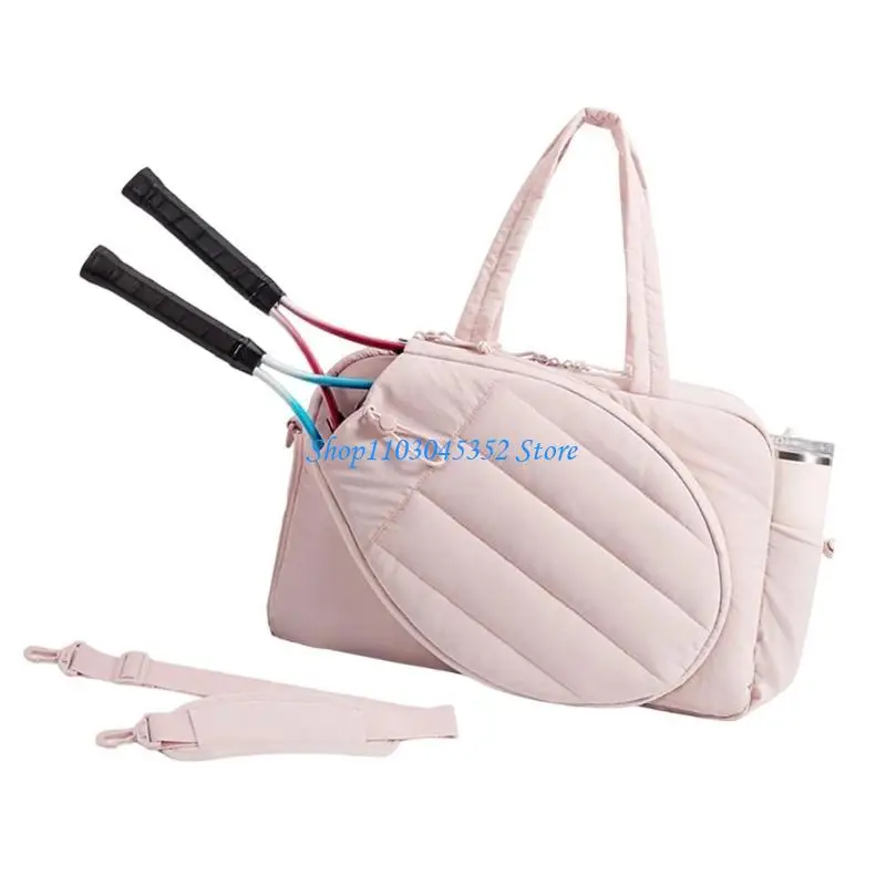 

Стильная мульти карманная теннисная сумка для тренировочного оборудования и ежедневной необходимой с усиленными ручками