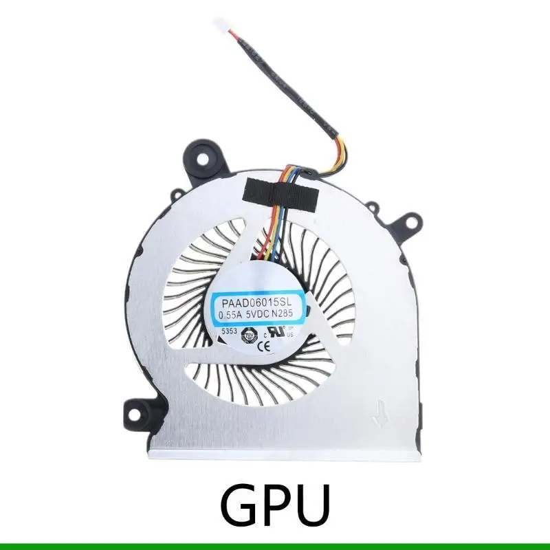 U55C poderoso ventilador refrigeração da GPU para MSI gf66 notebook Durável CPU GPU fãs