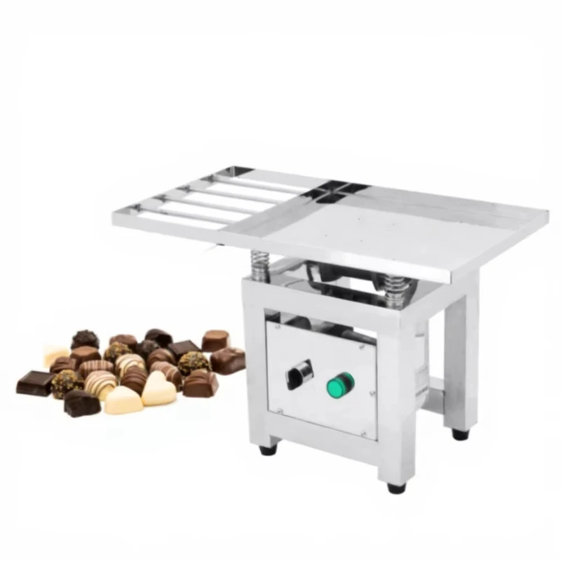 

Stainless steel desktop chocolate shaking table