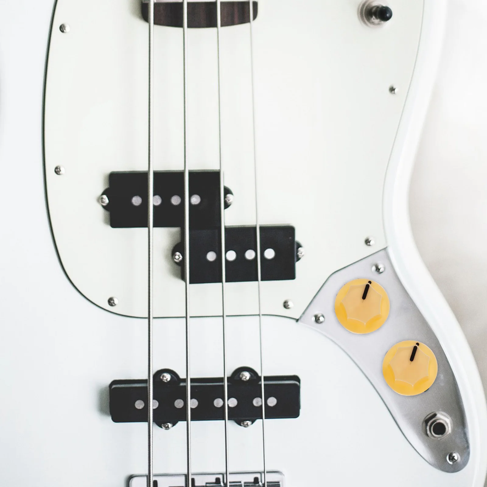 

10Pcs Volume Knob for Electric Guitar Replacement Plastic Guitar Knobs with Fine Craftsmanship for Tone Control and Instrument