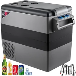 Succebuy 20/22/35/45/55L Car Refrigerator Mini Fridge Freezer Portable Compressor Cooler 12/24V DC 110-240V Ice Box for Camping