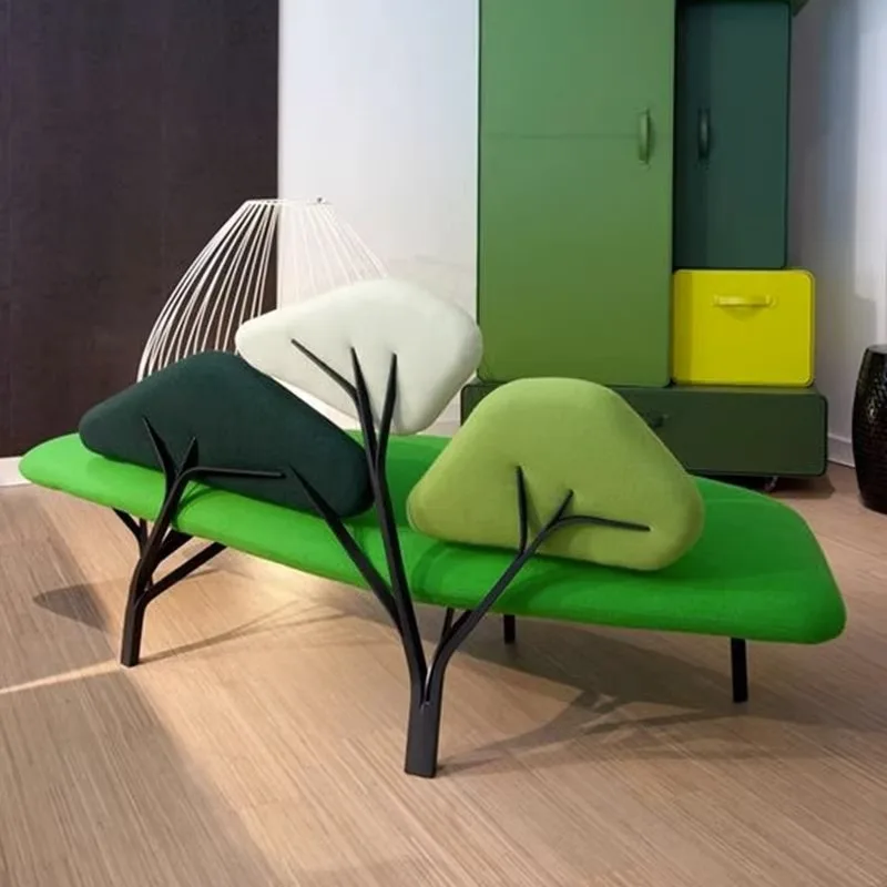 

Nordic designer creative Internet celebrity sofa tripronged leaf shaped sofa branch lounge chair