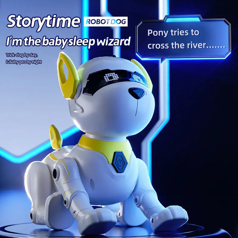 Stunt Programmazione intelligente Robot Cane Multifunzionale Touch RC Robot Elettrico Pet Cucciolo Bambini Giocattolo tecnico Regalo di Natale