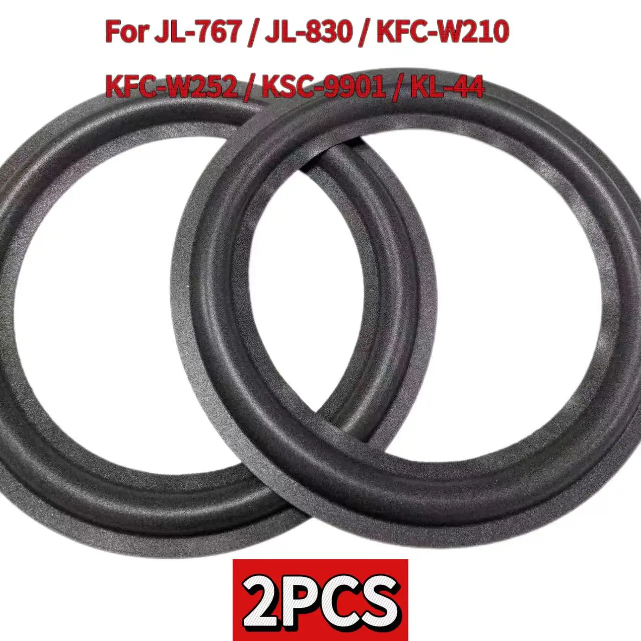 For Kenwood JL-767 JL-830 KFC-W210 KFC-W252 KSC-9901 KL-44 Speaker Foam Repair Folding Edge Ring （2PCS）