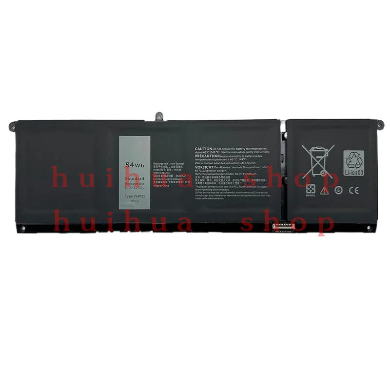 

V6W33 Battery For Dell Inspiron 3510 5510 Latitude 3320 3330 Vostro 3515 | 54Wh | Li-Ion | 15 V. | 1 Year Warranty | B