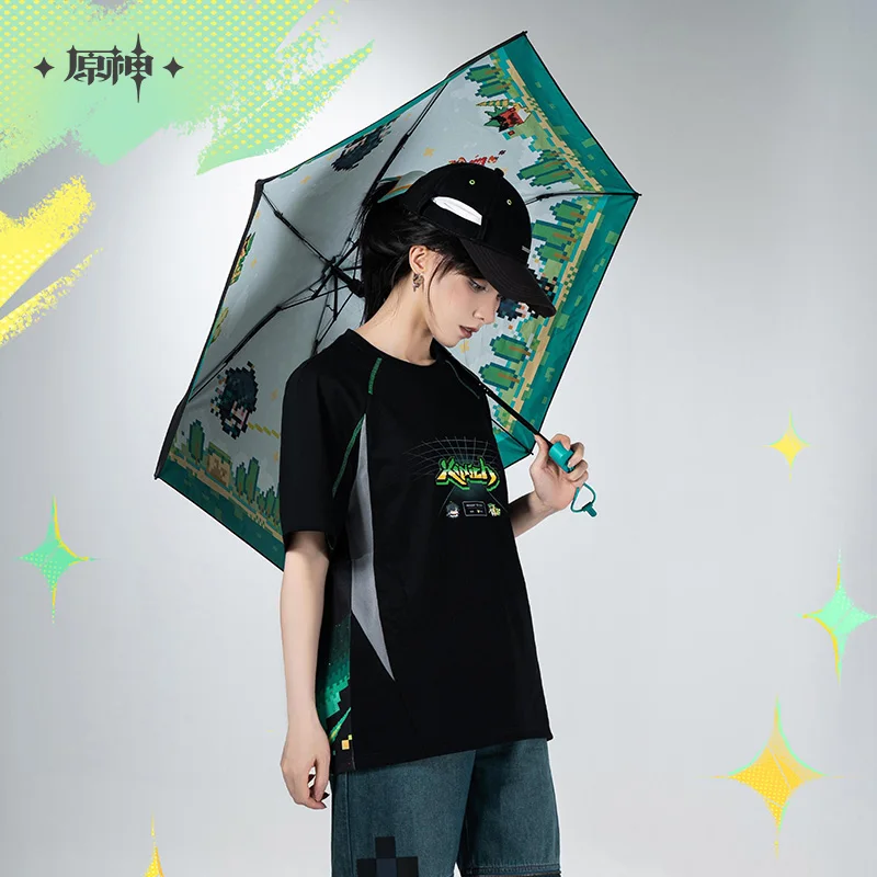 Genshin Official Kinich Impression Sun Umbrella Flame and Mountain Series Anime Gift