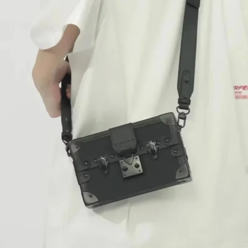 

New Trendy Unisex Elegant Crossbody Bag Niche Design Box Fashionable Small Square Bag 2025 Hot Selling Classics Messenger Bags
