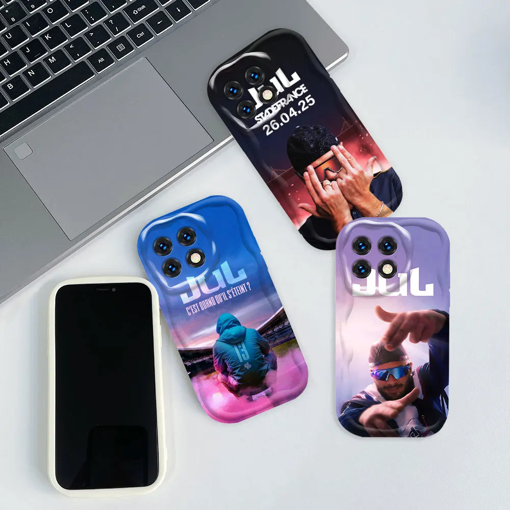 

JuL C'est Pas Des Lol Rapper 3D Wave Case For Infinix NOTE 40 PRO 30 HOT 40 40I 30 30I 20 20I 12 9 SMART 8 7 TECNO SPARK20 Cover