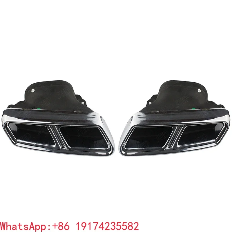 

Dual Outlets Mu-ffler Exhaust.Tip for Mercedes Benz E Class W212 AMG 2014-2016 304 Stainless Steel