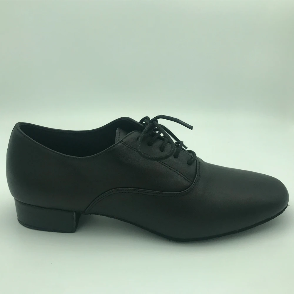 Professional & comfortable Mens ballroom dance shoes salsa shoes tango shoes in cow leather 8801