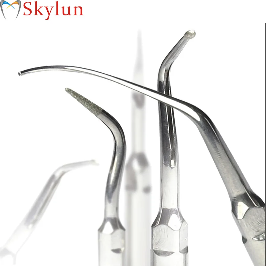 SKYLUN Dental Ultrasonic Scaler Tips Scaling Periodontics Endodontics Endo Perio Scaling Tips G P E GD PD fit EMS WOODPECKER DTE