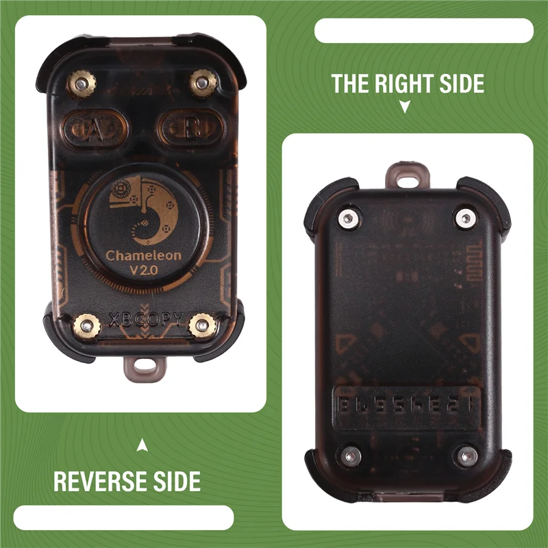 【Exclusive!】Chameleon V2.0 RFID Emulator Reader Smart Chip 125Khz 13.56Mhz Card Decoder Restart NFC Duplicator Smart Card Device