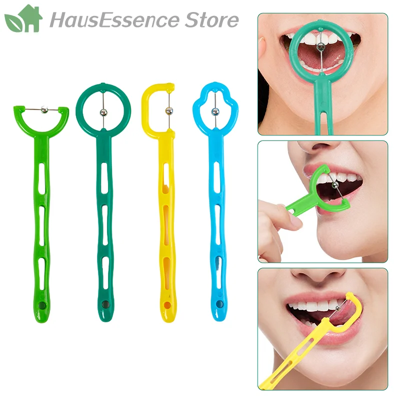※3/4PCS Kids Tongue Tip Lateralization Elevation Tool Tongue Tip Exercise Oral Muscle Training Autism Speech Therapy Talk