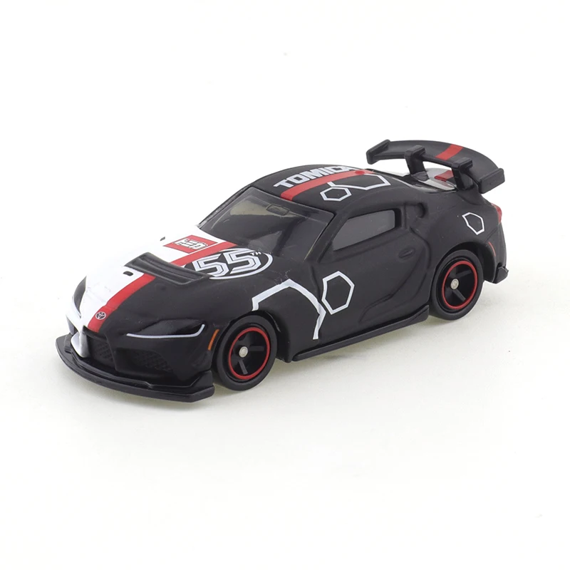 Tomica GR Supra GT4 EVO Tomica 55. rocznica współpracy samochód dla dzieci zabawki pojazd silnikowy odlew metalowy Model 1:64