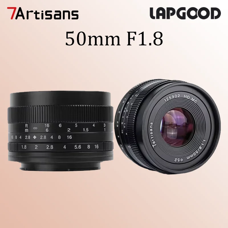 7Artisans 50Mm F1.8…