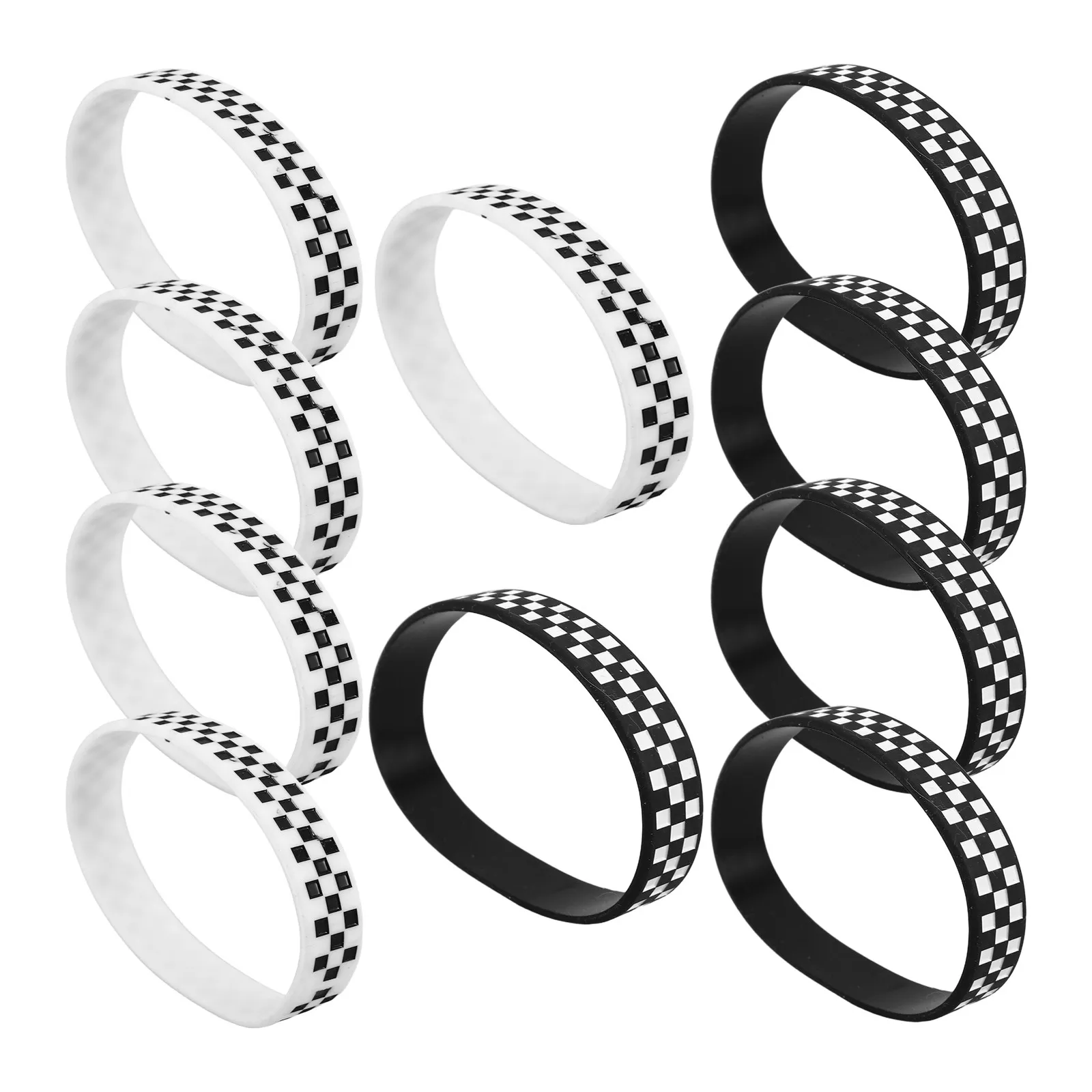 12-pulseiras-de-silicone-xadrez-para-eventos-esportivos-e-festas-tematicas-–-pulseiras-de-admissao-para-corridas