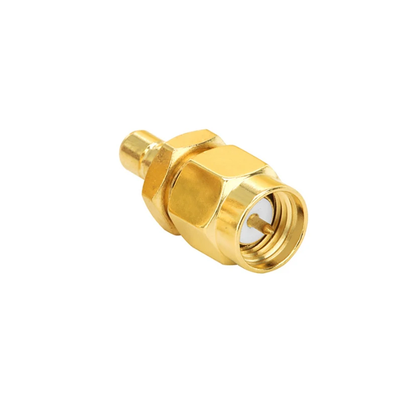 Brass RF Coaxial Adapter SMA Female/Male to SMB Male Female Connector for WiFi Router Antenna