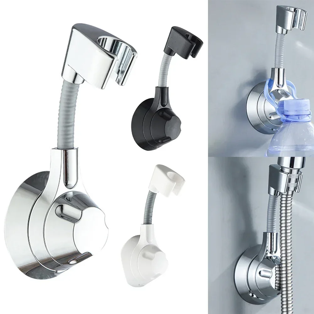 

Shower Holder Nozzle Handheld Holder Punch Multi Angle Rotation Shower Bracket Adjustable Shower Head Holder