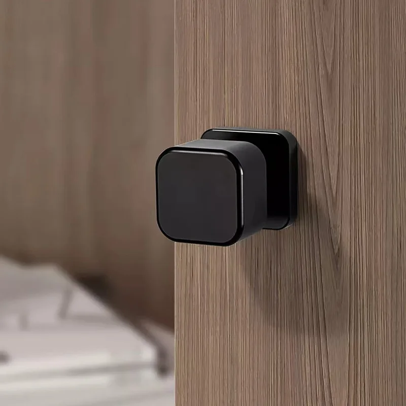 

Invisible door lock for home use simple concealed door, background wall, wooden door single-sided pull CNC carved aluminum oxide