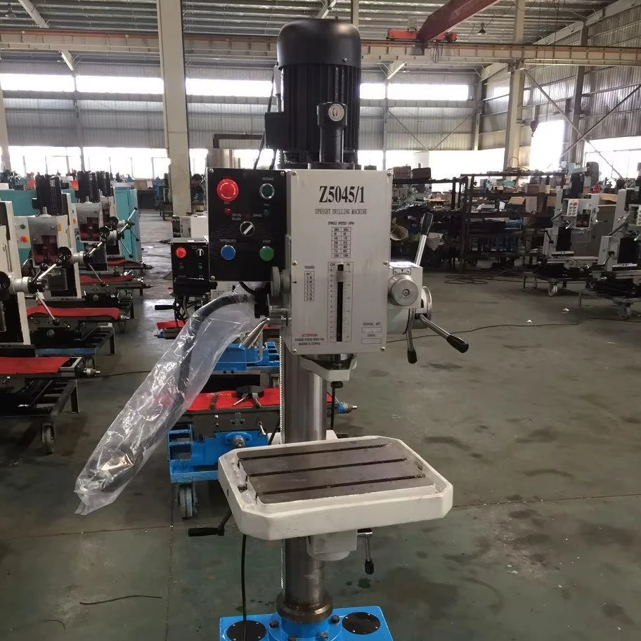 Upright Bore Hole Drilling And Tapping Machine