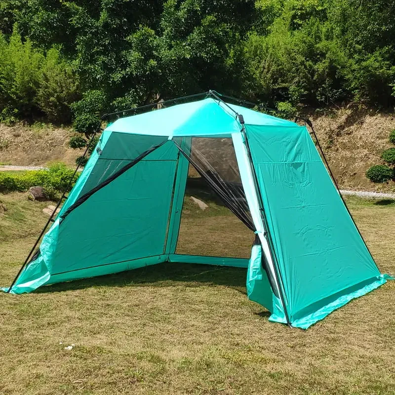 

5-8 Person Large Space Camping Tent Luxury Dome Tent Automatic Beach Tent