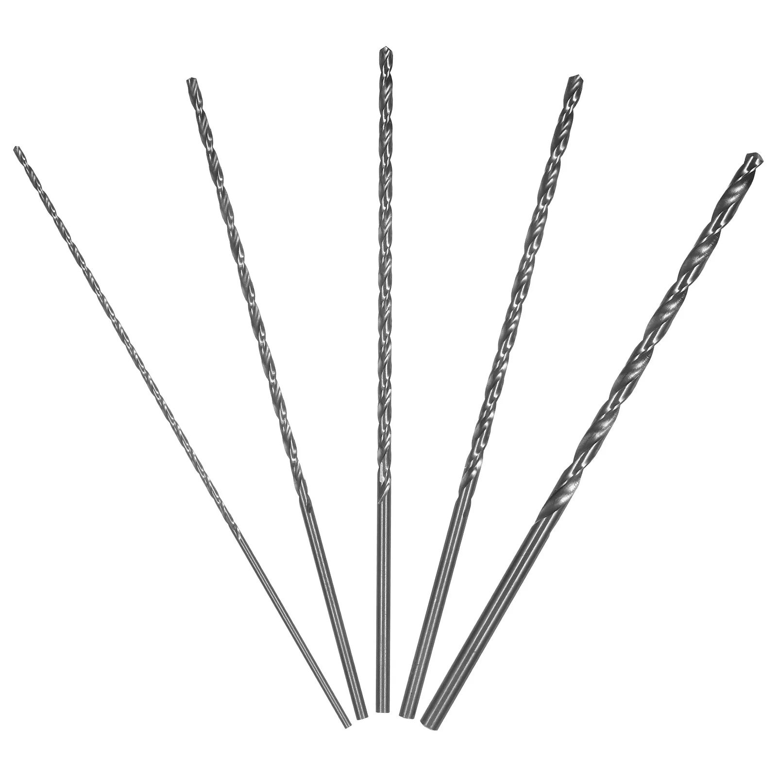 5 pcs Drill Bit Set Wood Bits Steel Halloween Christmas New Year Titanium Coated Drill Bit Craft Drill Bit Set Straight