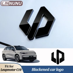 LINNUNU 3D for Leapmotor C10 Car Front Grille Head Hood Bonnet Emblem Steering wheel Badge Sticker Badge Hub Styling Accessories
