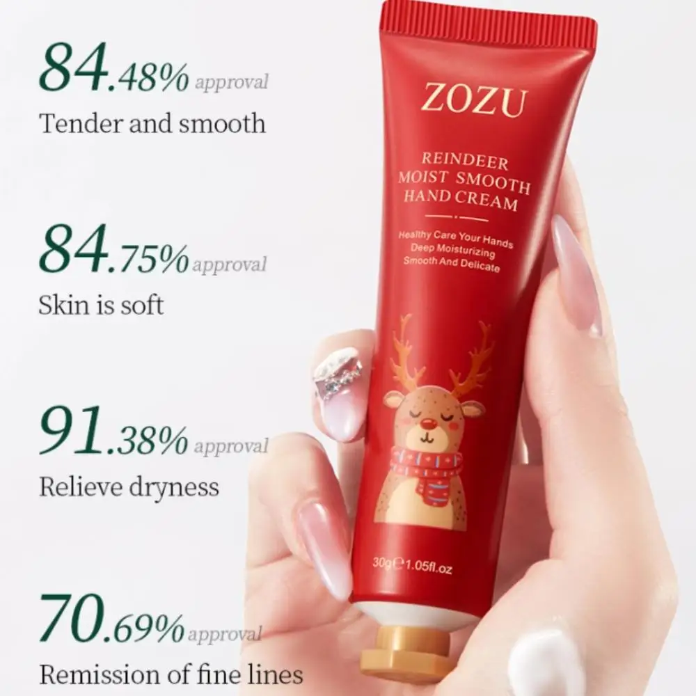 ZOZU Увлажняющий крем для рук с оленями, увлажняющий восстанавливающий, против сухости, питательный лосьон для ухода за кожей рук, уход за руками