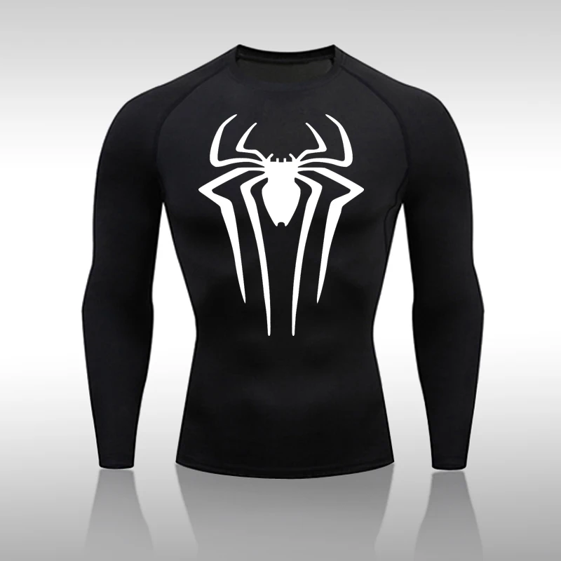 

New Compression Shirt Men Fitness Gym Super Hero Sport Running T-Shirt Rashgard Tops Tee Quick Dry Short Sleeve T-Shirt For Men