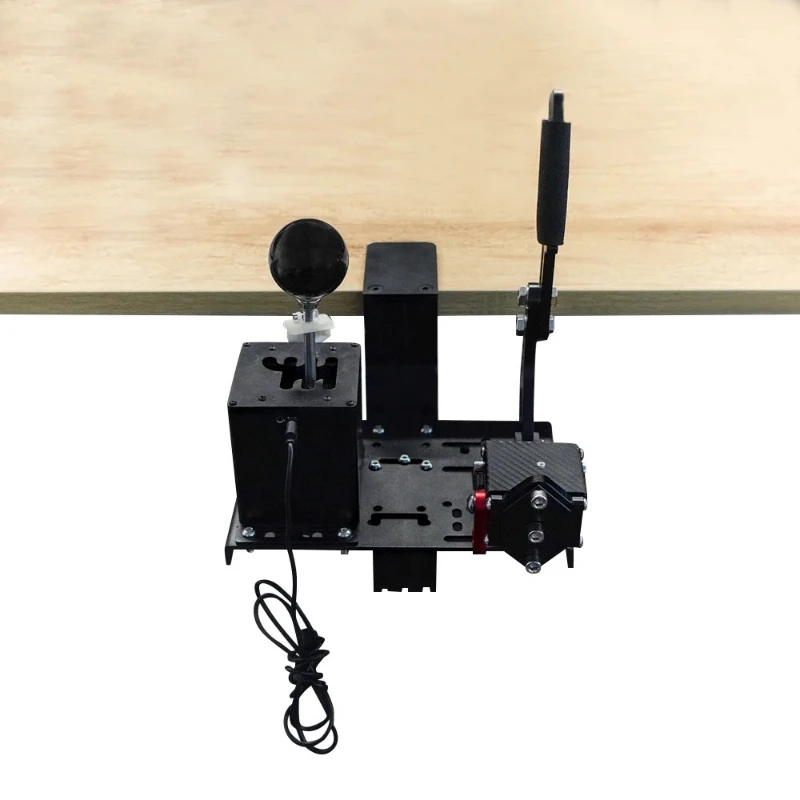 

Universal Desk Mount For PC USB Sim Racing Games Handbrake/Hall Sensor Gear Simulator Shifter/Sequential Shifter H Gear Shift