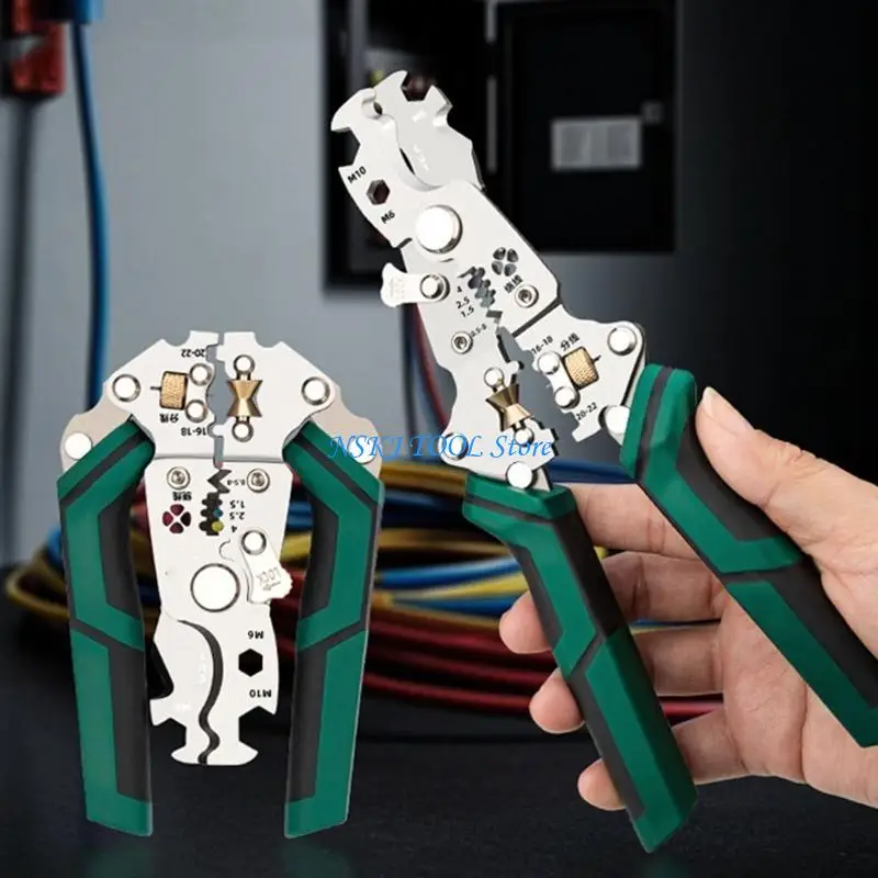 

L8RC Portable Folding Wire Stripper Plastic & Metal for Electrical Maintenance Tasks