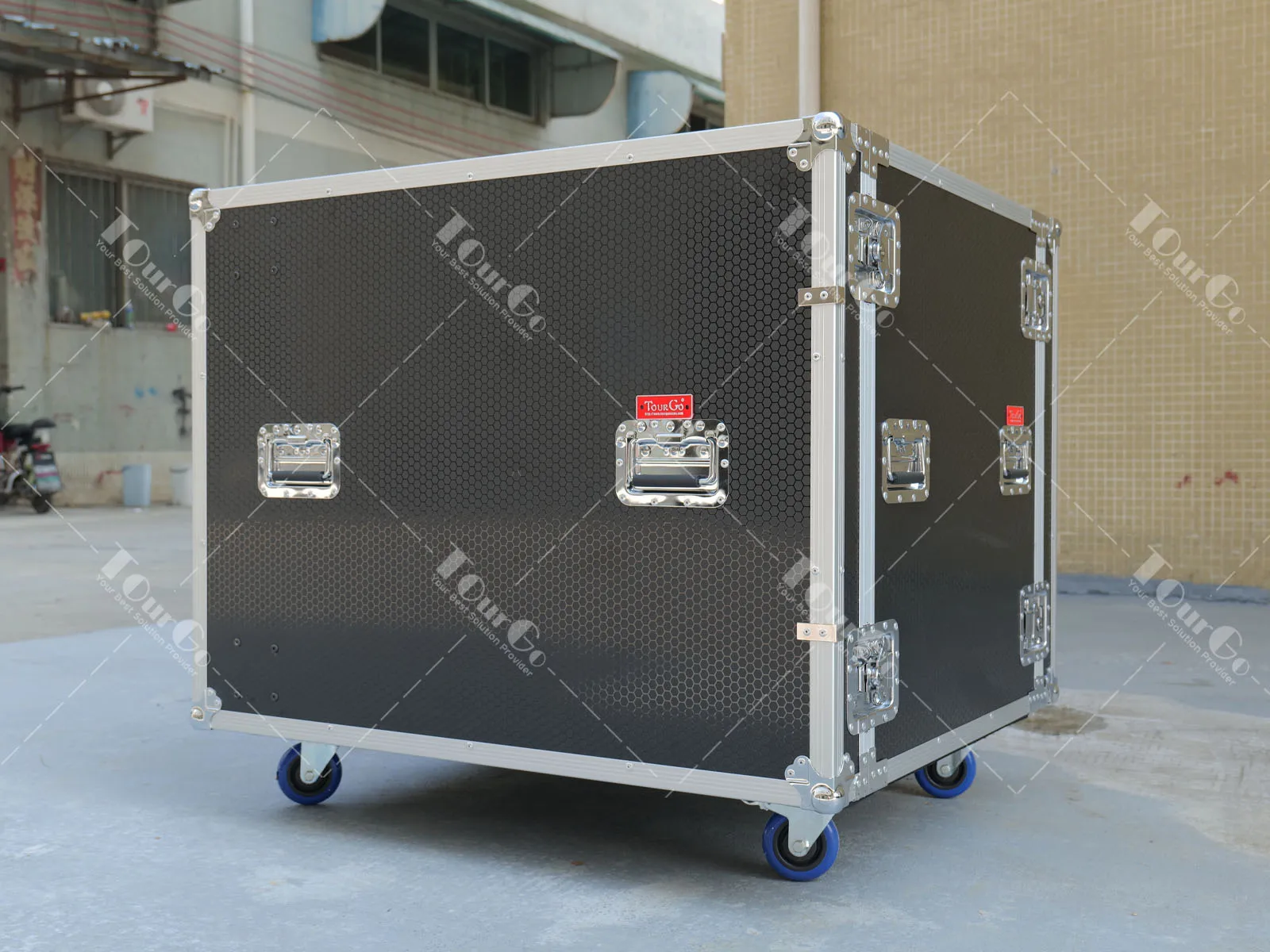 Kaffeebox Flightcase 100x75x70 Kaffeewagen Workstation Flightcase