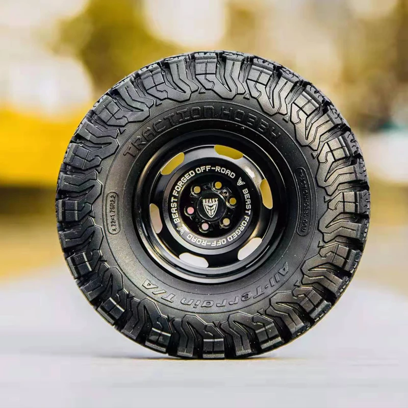 إطارات محاكاة KM TANK300 بمقياس 1/8 و1/10 مقاس 120*45 مم مع بطانات داخلية (THO1225) - إطارات زاحفة RC لجميع التضاريس