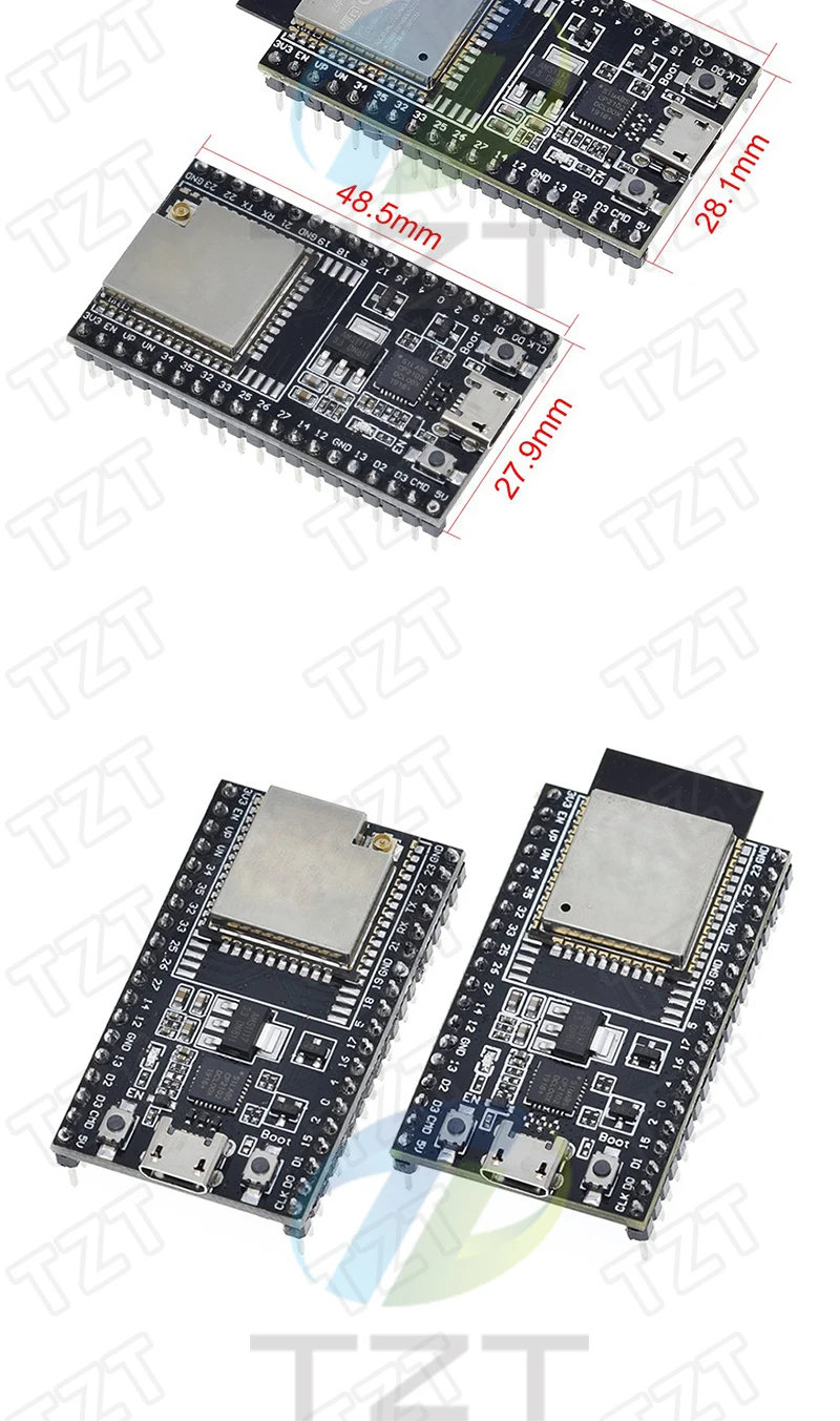 ESP32-DevKitC Core Board ESP32 Entwicklungsboard ESP32-32D ESP32 ESP32-32U ESP32-32UE WIFI+Bluetooth – Detail 5