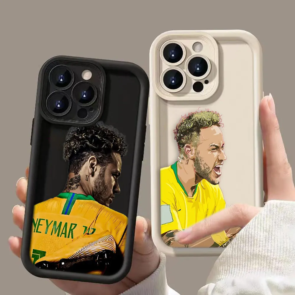 Football Star 10 N-Neymar Phone Case For Xiaomi 15 15T 17 14 14T PRO MAX 8 11 12 12T 13 LITE 5GNE DIY Shell TPU Shockproof Cover