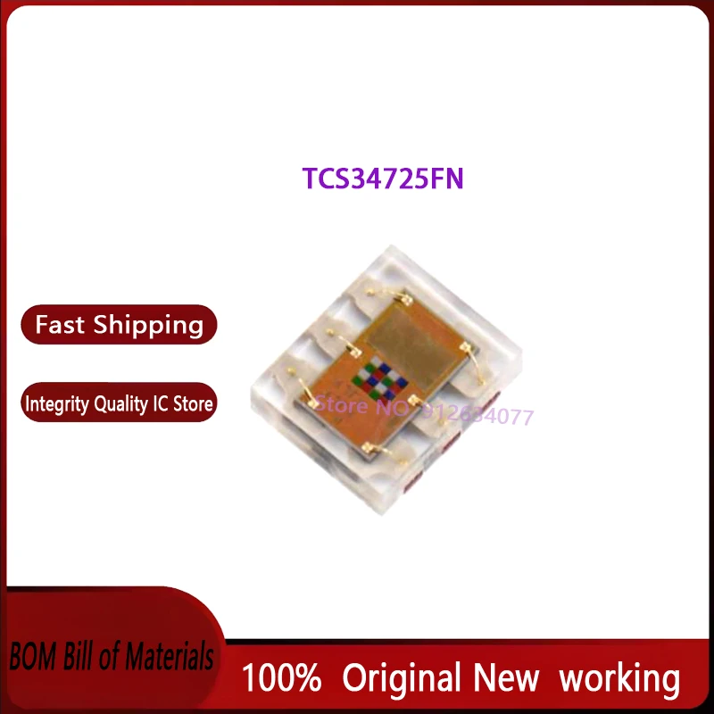 

5 шт. ~ 50 шт./лот TCS34725FN TCS34725F TCS34725 DFN-6 Новый оригинал