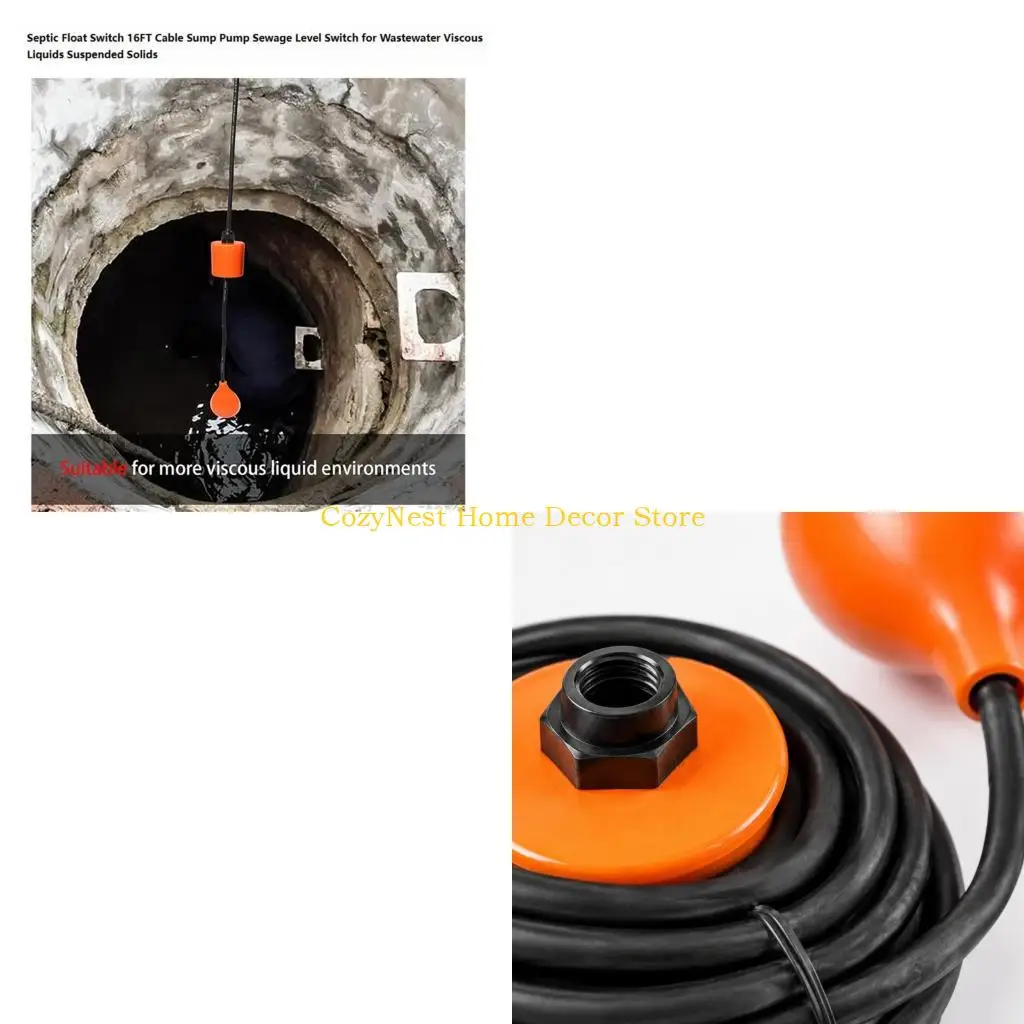 92MF Float Level Control Set with Cable and Weight Component Included
