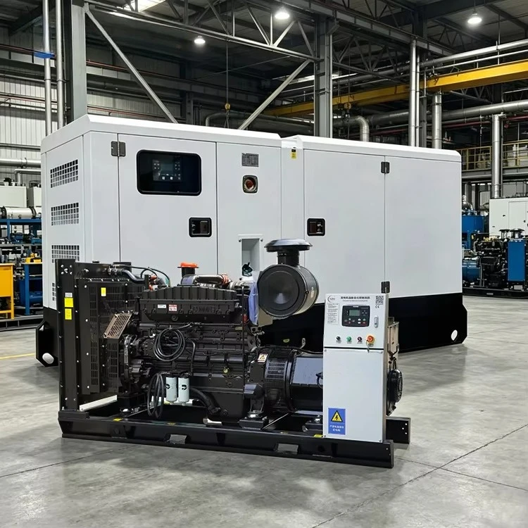 Hot Sale 80kW Silent Diesel Generator R4108ZD 108mm Big Bore Turbocharged 218g/kW h Low Fuel Industrial Diesel Generator Set