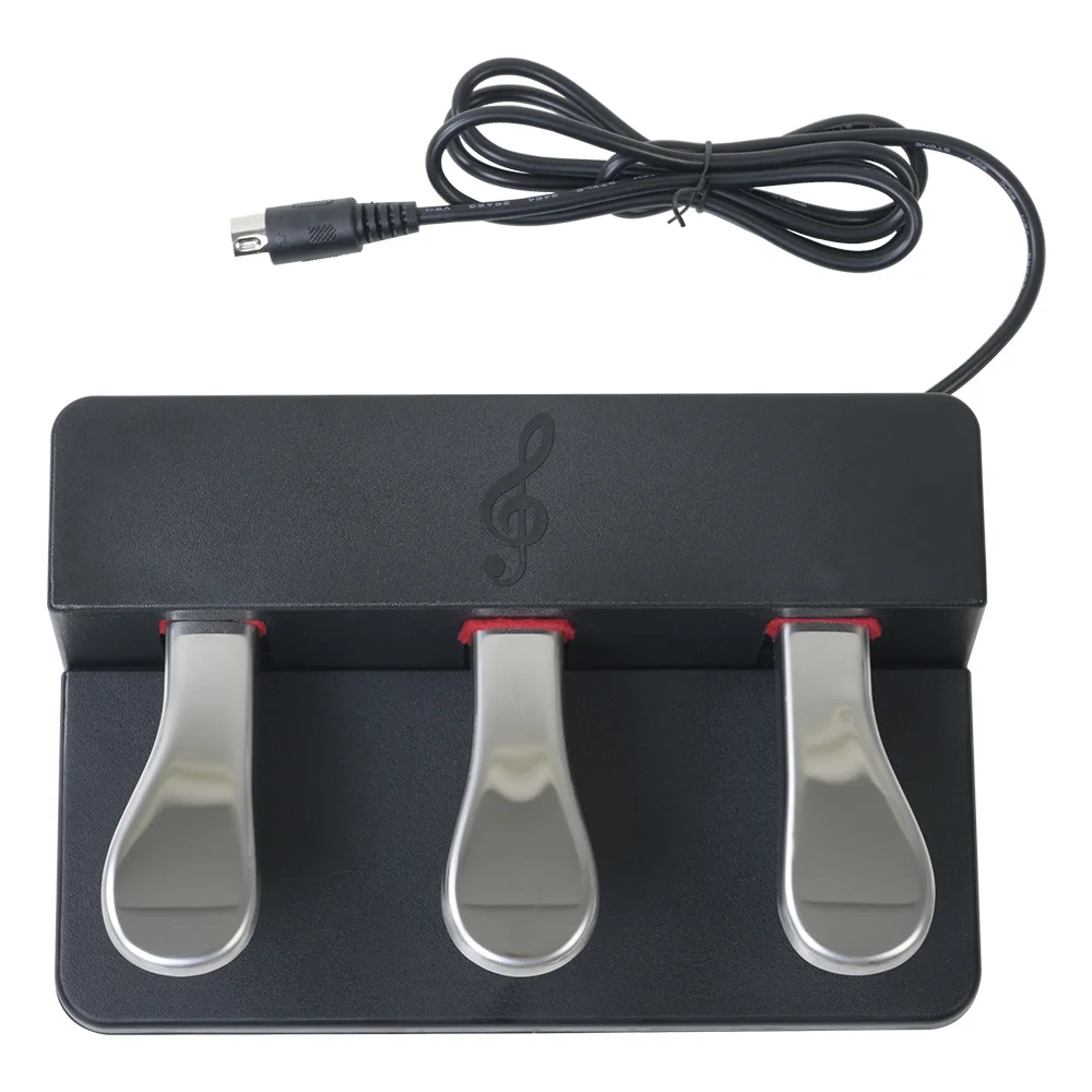 Wholesale Musical Instrument Accessories Keyboard 3 Sustain Pedal For Electric Piano