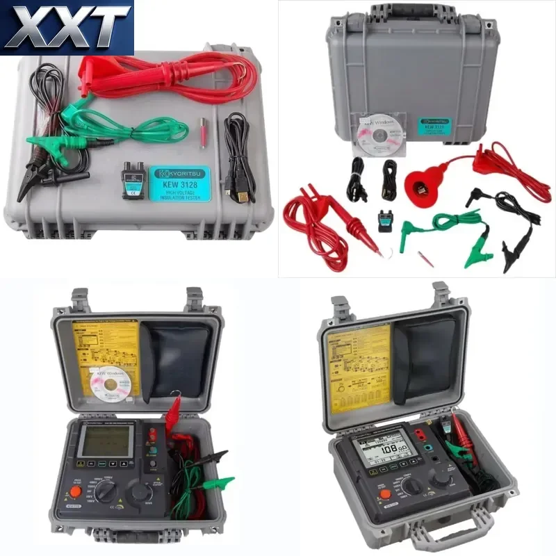 XXT 12kV Insulation Resistance Measuring Instrument Max 35T Ohm Range Portable Megohmmeter For High Voltage Circuit Detection